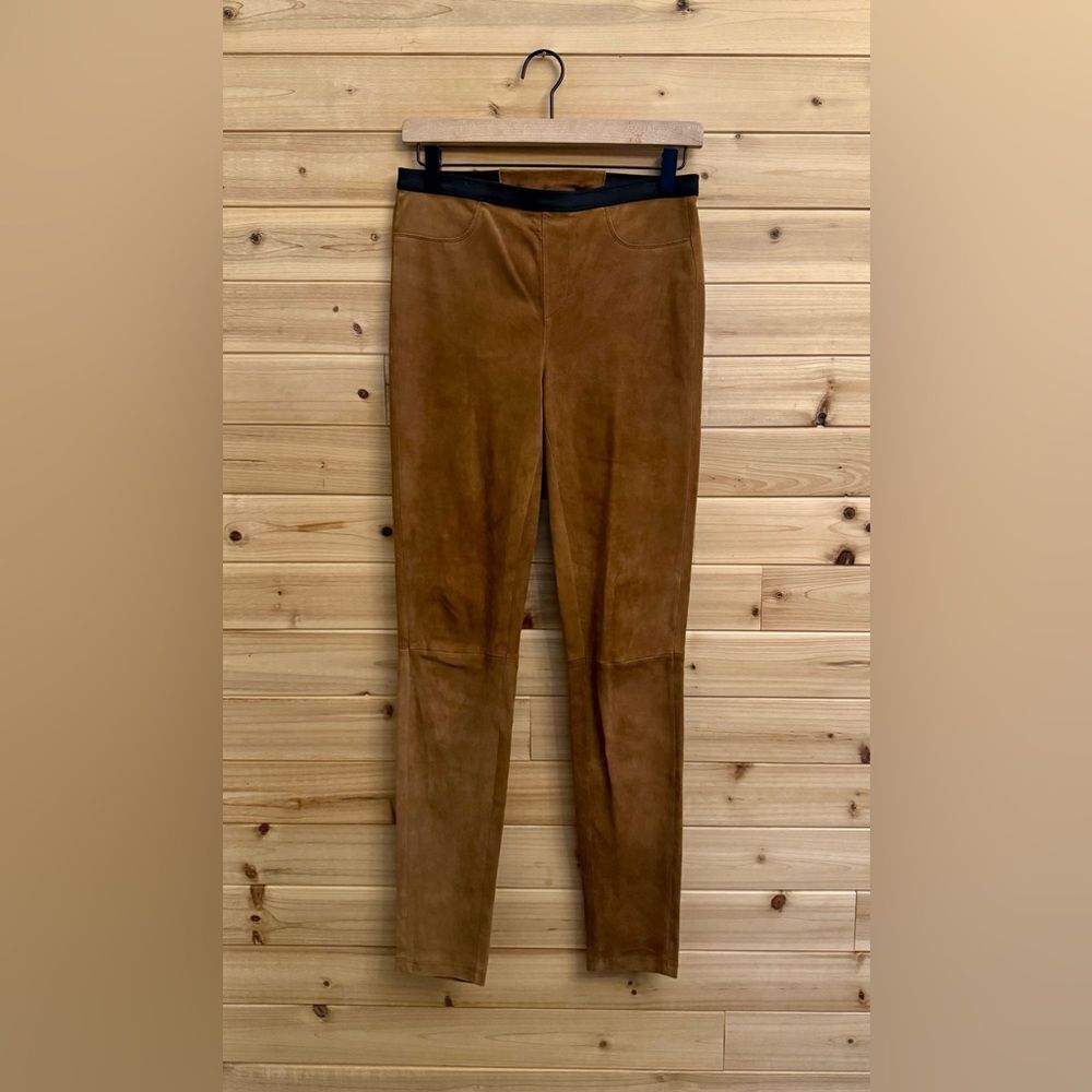 Nemian Marcus Size Small Genuine Leather Skinny Ponte Style Legging Pants